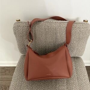 Polène Shoulder Bag in Rust Brown